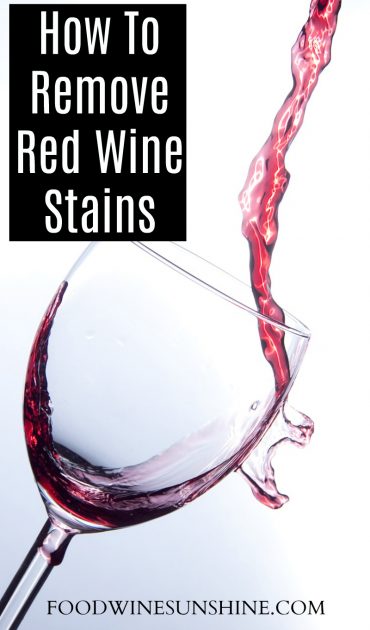 How To Remove Red Wine Stains | Cleaning Red Wine Stains